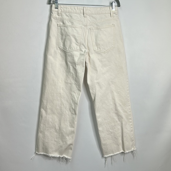 Zara Grunge 11” rise button-fly wide leg pants - Picture 5 of 10